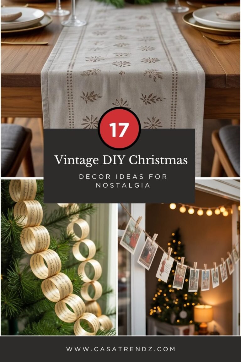 17 Vintage DIY Christmas Decor Ideas for 2025 Nostalgia