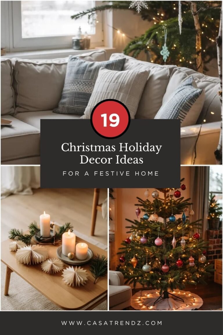 19 Christmas Holiday Decor Ideas for a Festive Home