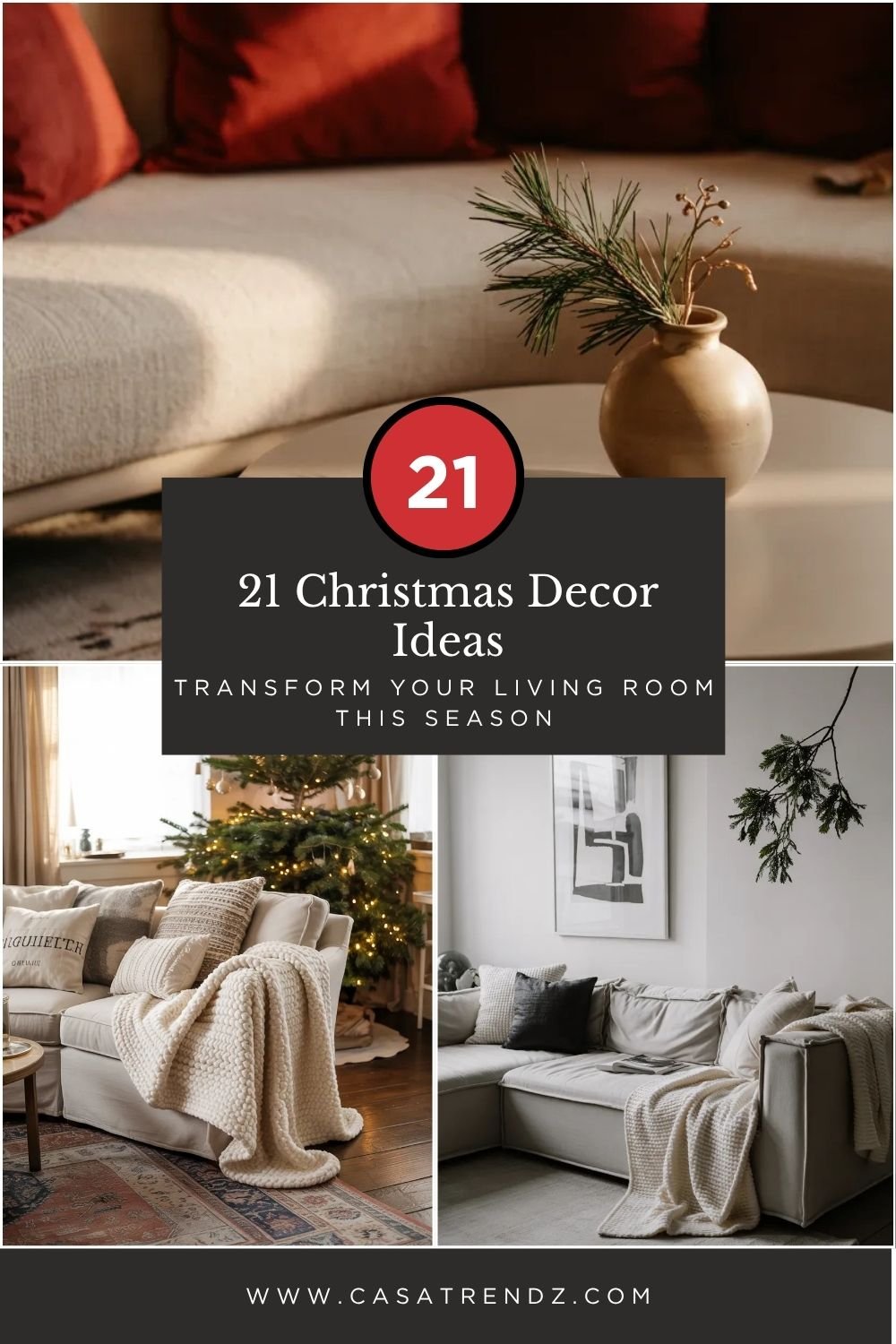 21 Christmas Decor Ideas to Transform Your Living Room This Season