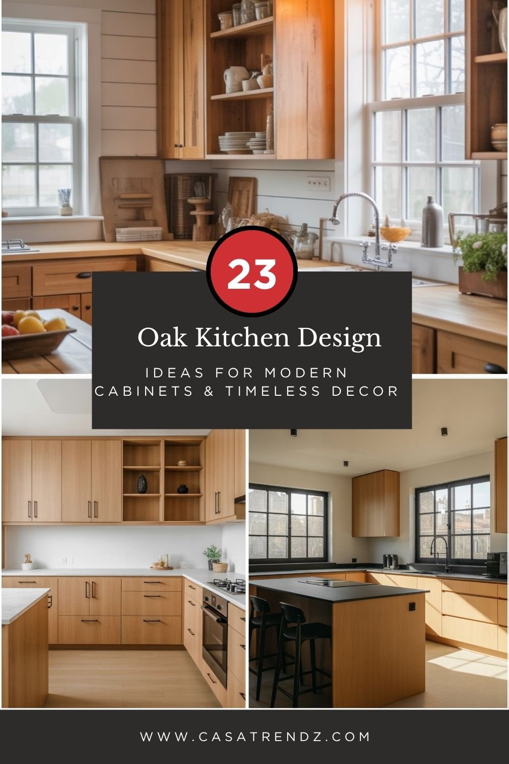 23 Oak Kitchen Design Ideas for Modern Cabinets & Timeless Decor