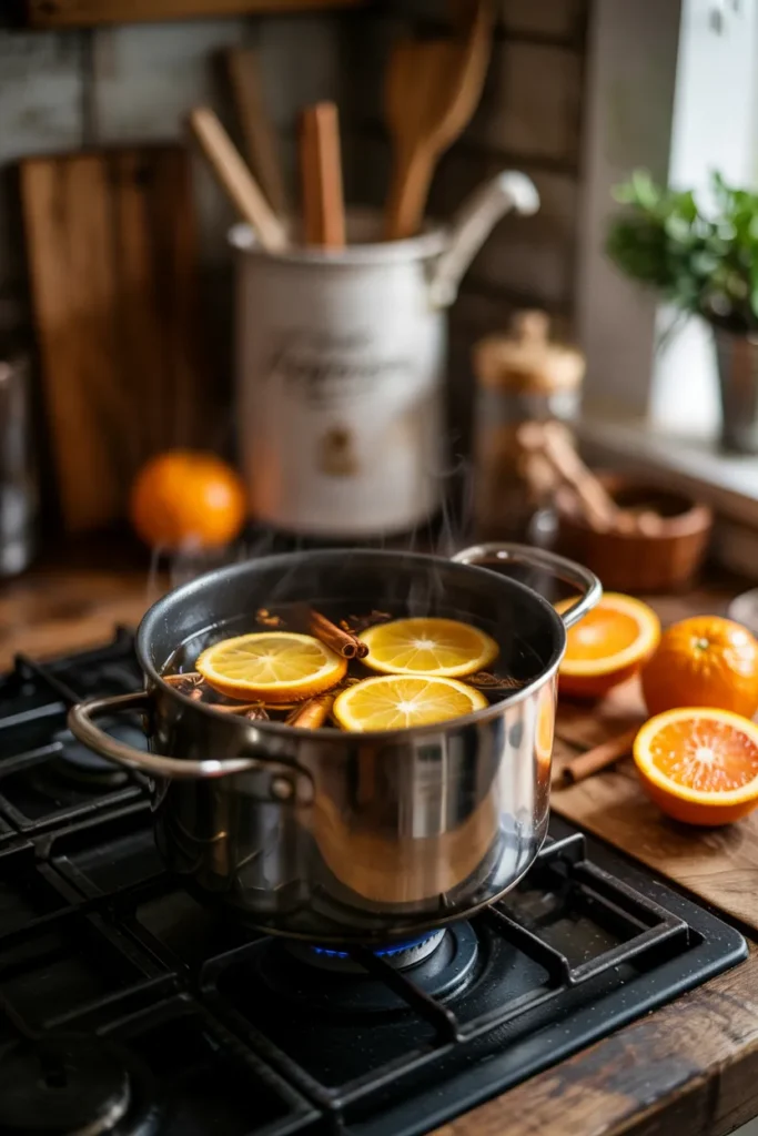 Add Christmas Scents with Natural Elements