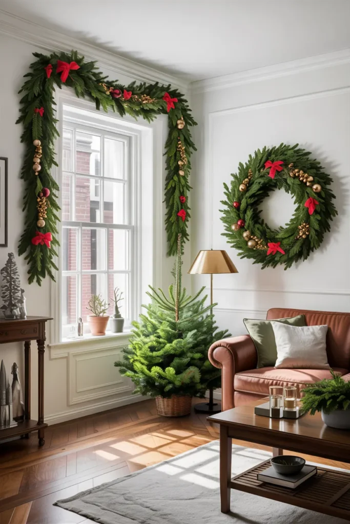 All-Natural Greenery Christmas Theme