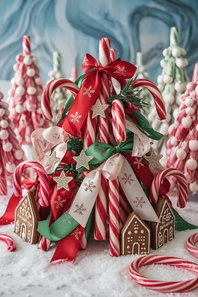 Candy Cane Inspired Decor