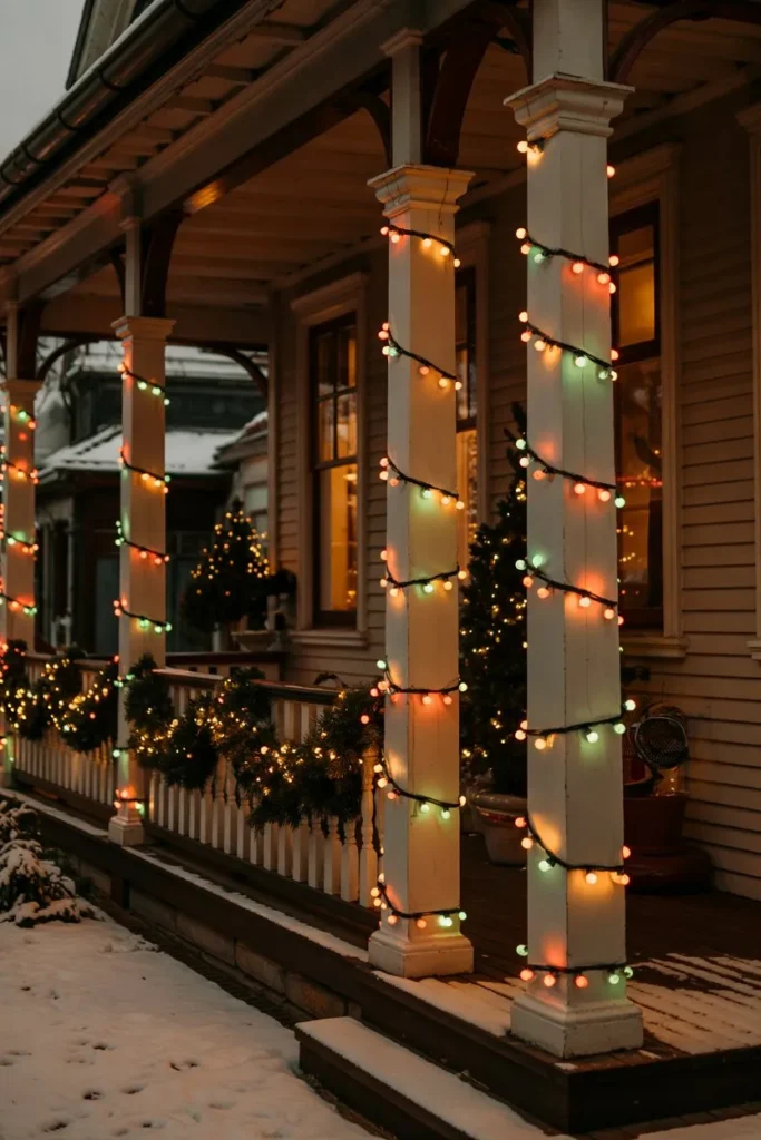 Candy Cane Light Poles