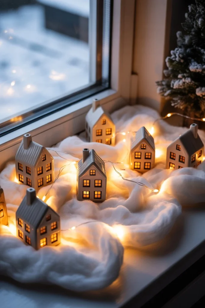 Christmas Village Display