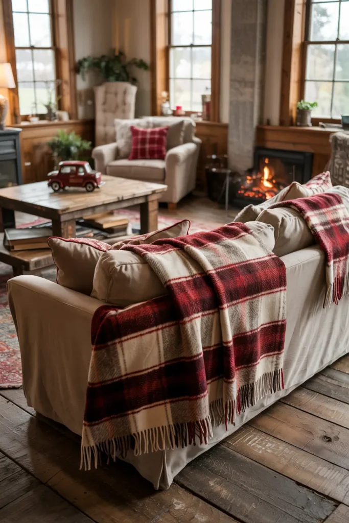 Cozy Farmhouse Red Style