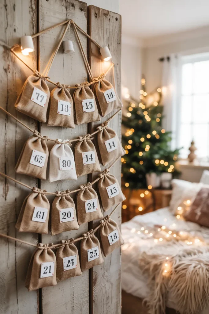DIY Advent Calendar Display