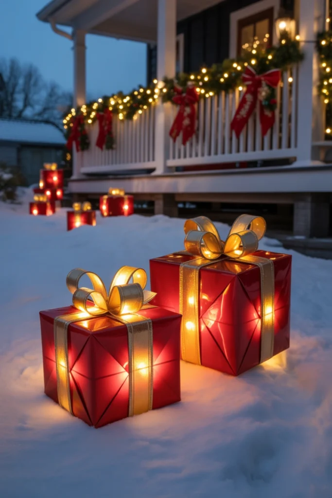 DIY Gift Box Lights