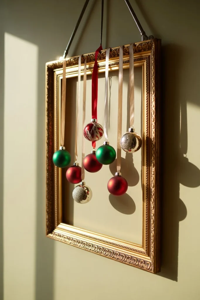 DIY Ornament Display Frame