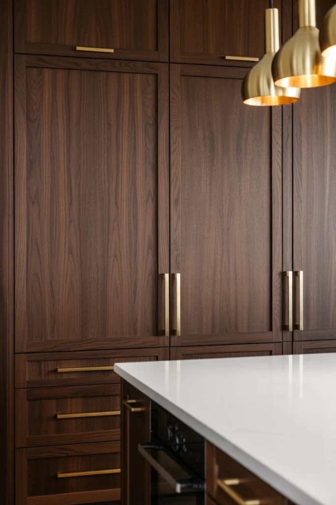 Dark Stained Oak for Dramatic Effect