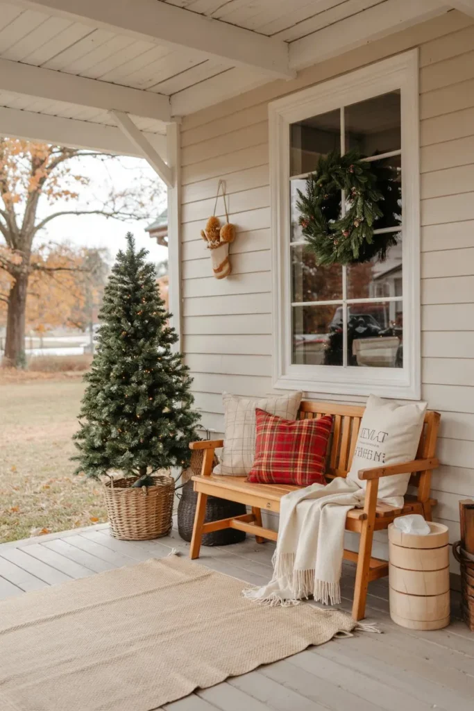 Farmhouse Bench Display