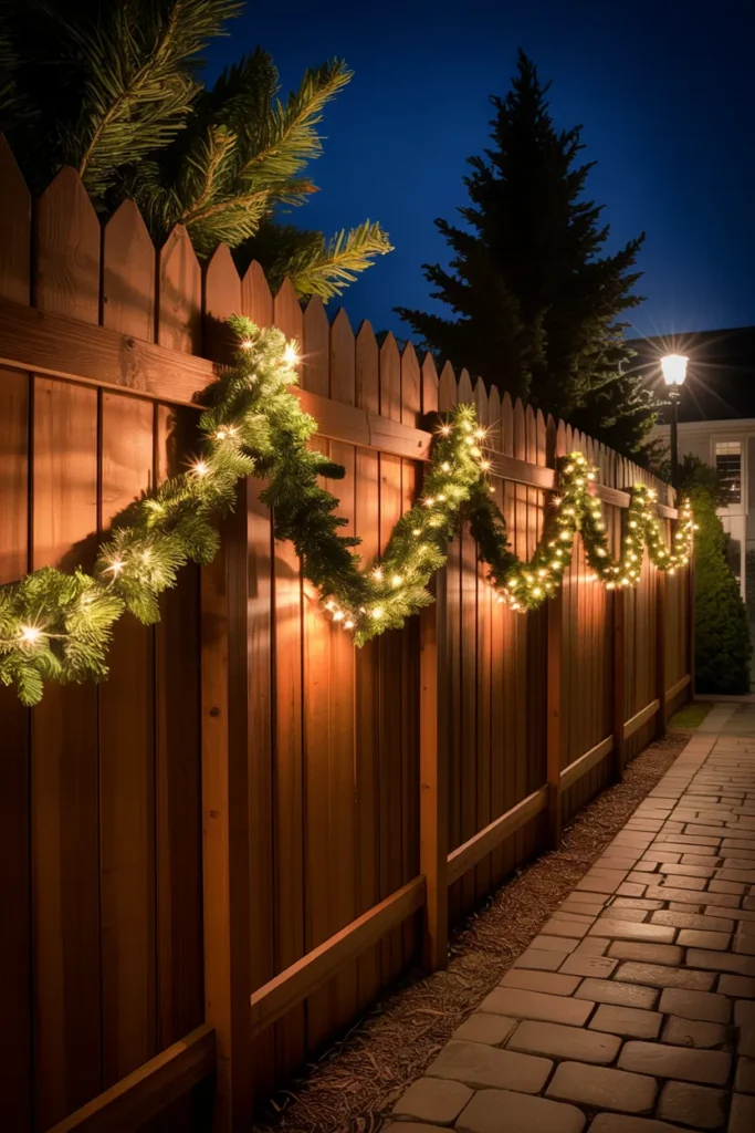 Fence Garland Glow