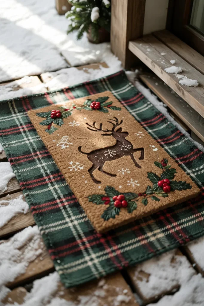 Festive Doormat Layering