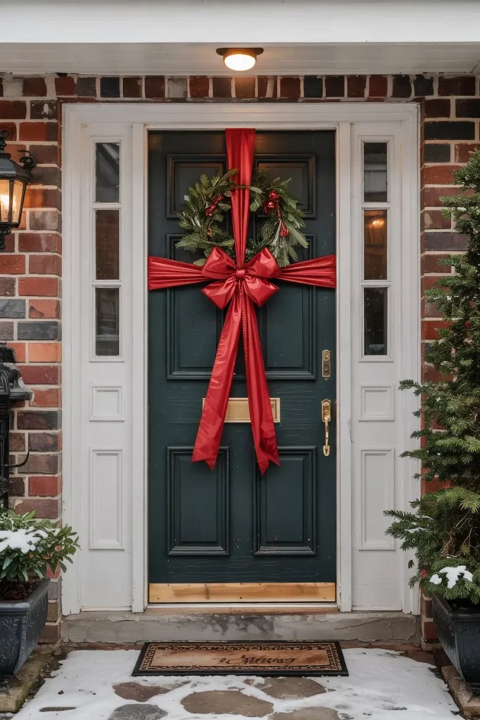 Front Door Gift Wrap