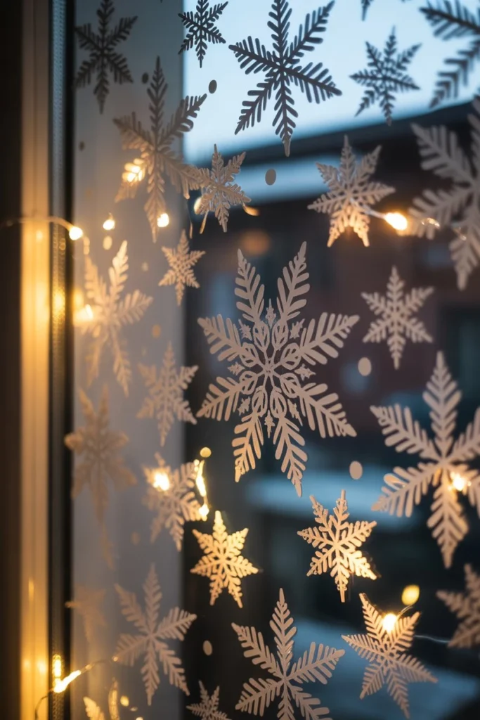  Frosted Window Silhouettes