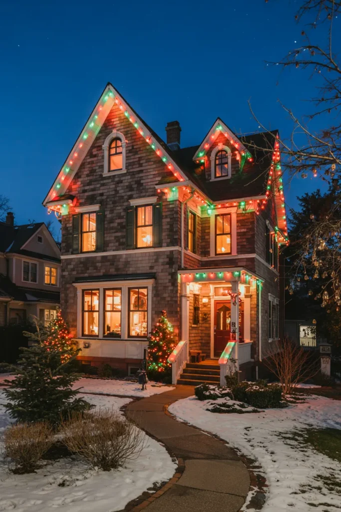 Full House Red and Green Symphony