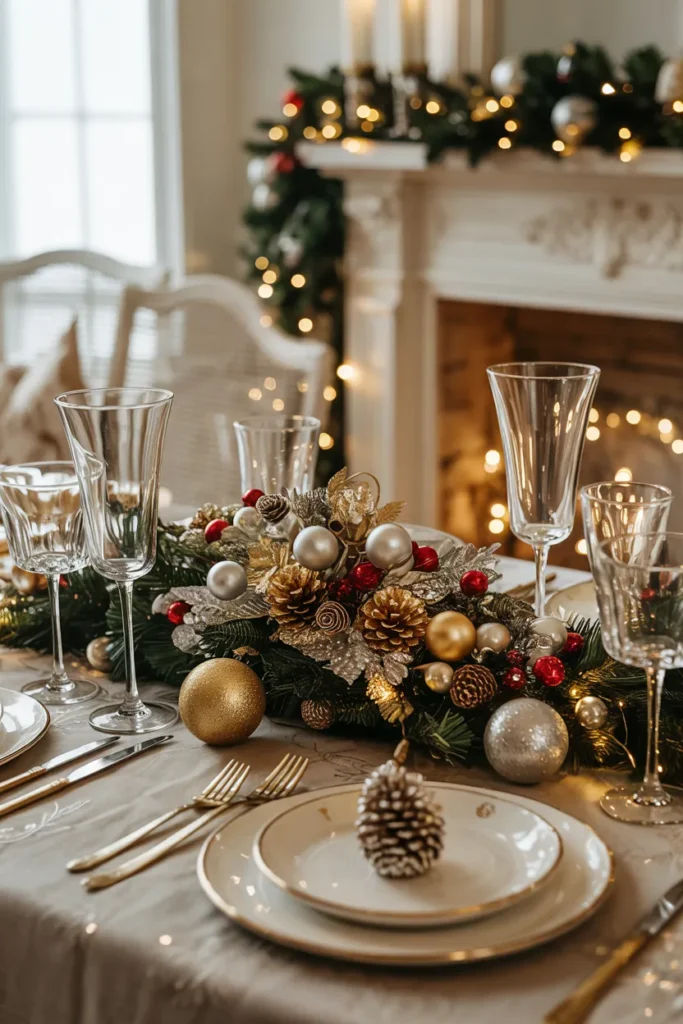 Glam Gold and Silver Christmas