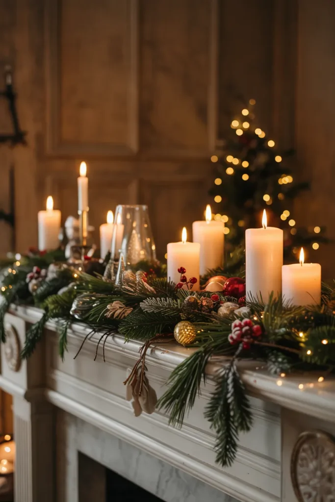 Greenery and Candles Ensemble