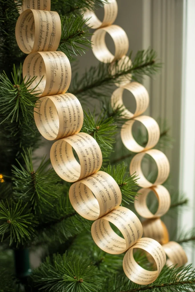 Handmade Paper Ornament Chains