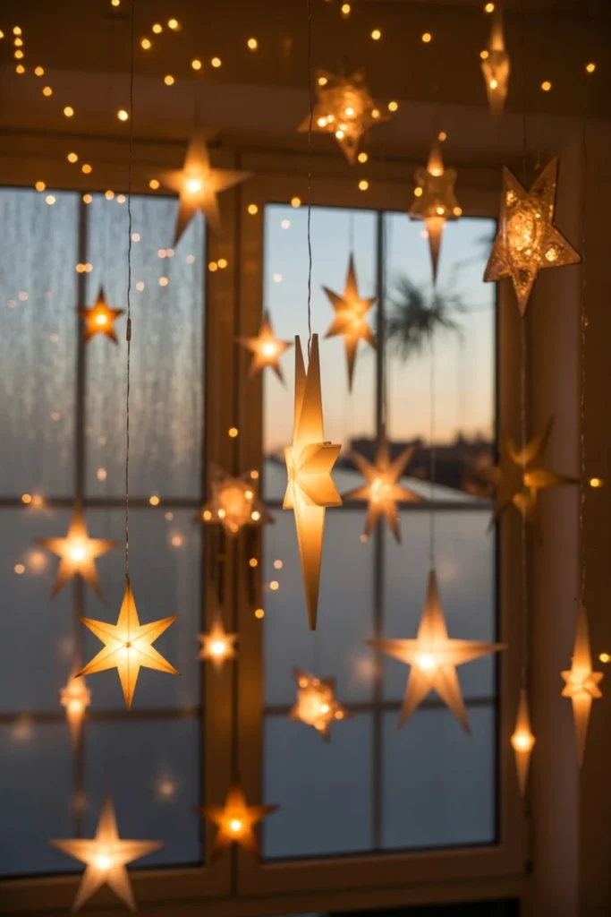 Hanging Star Lights