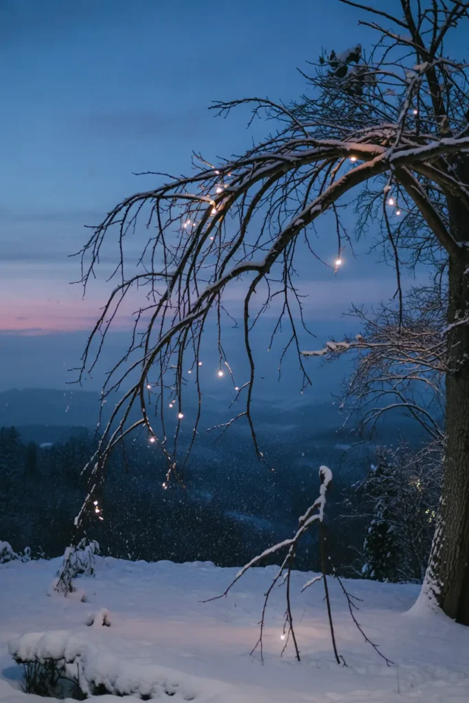 Icicle Light Tree Wrap