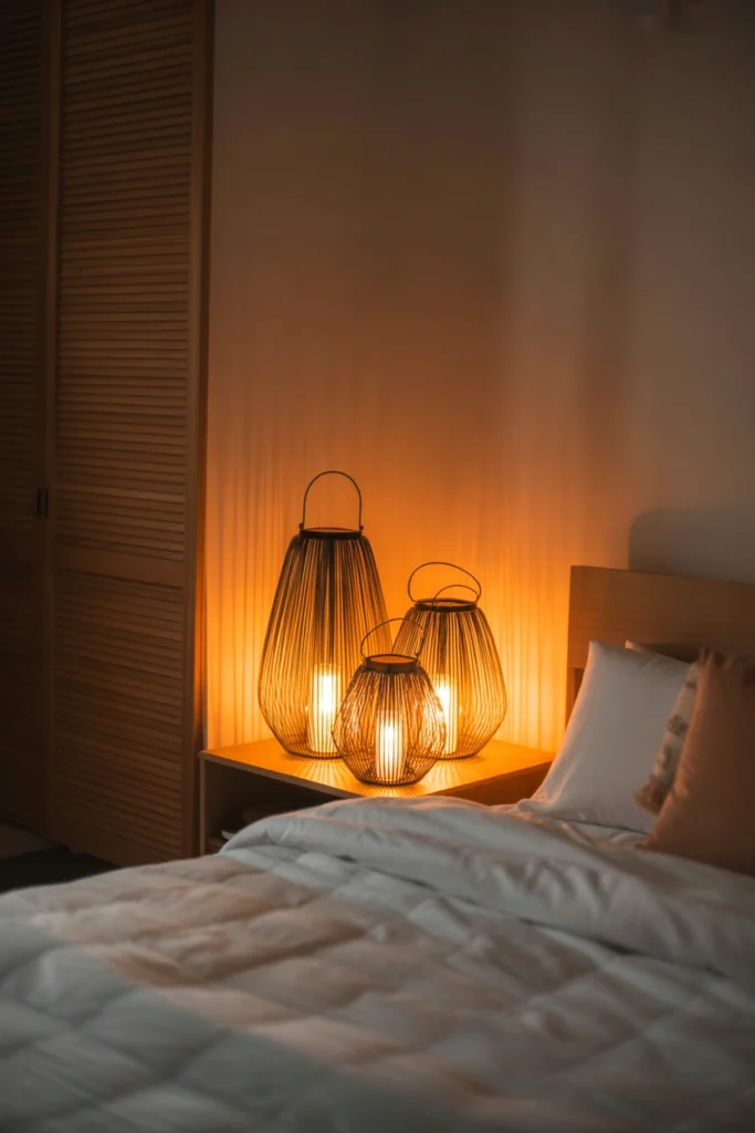 Lantern Cluster in a Corner