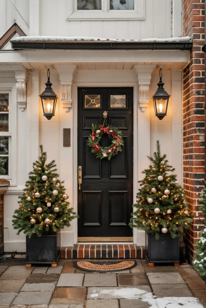 Matching Mini Christmas Trees