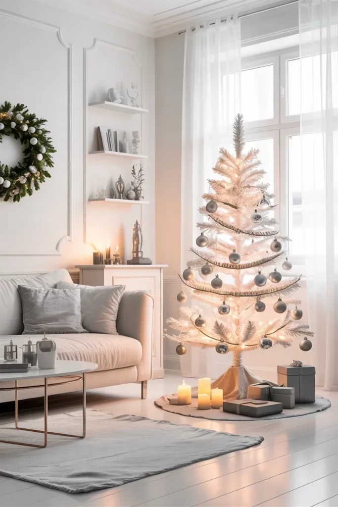 Minimalist White Christmas