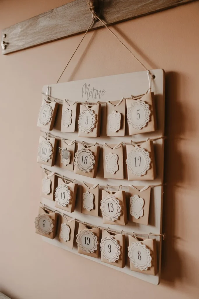 Old-Fashioned Advent Calendar