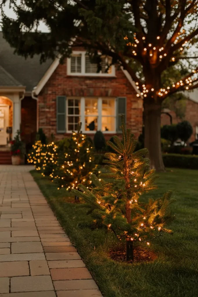 Pathway Tree Lighting