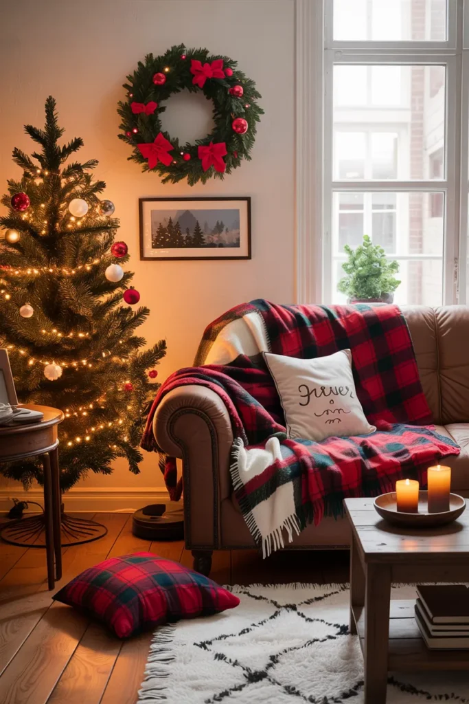 Plaid and Flannel Christmas Comfort