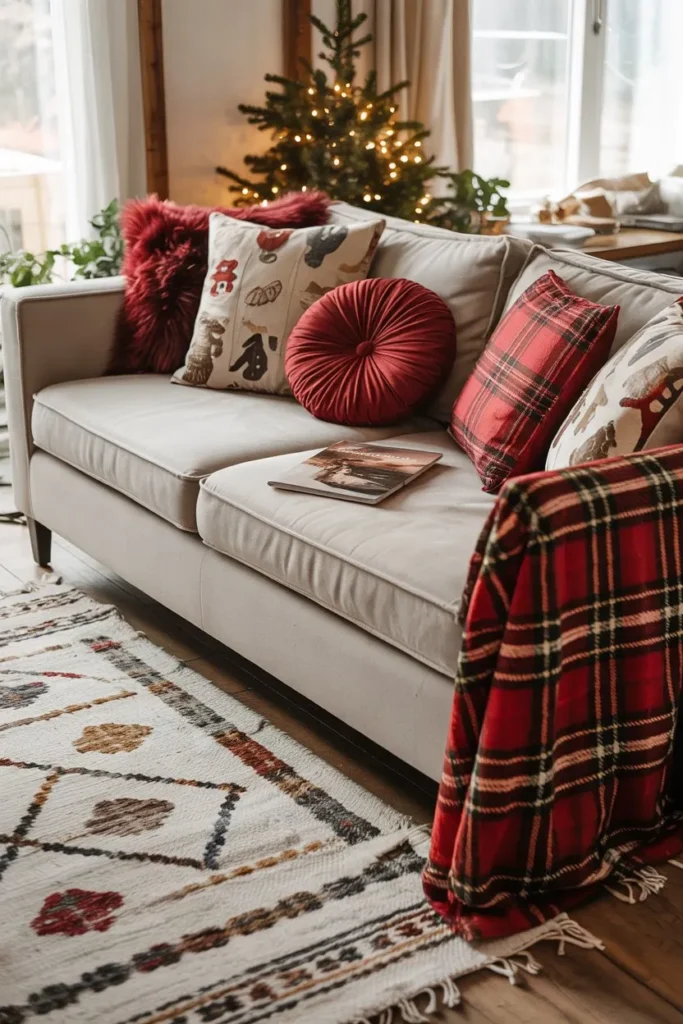 Red Christmas Cushions