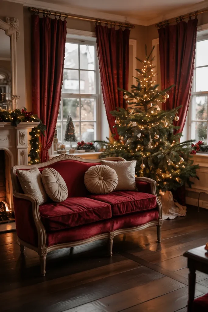 Red Curtains for Drama