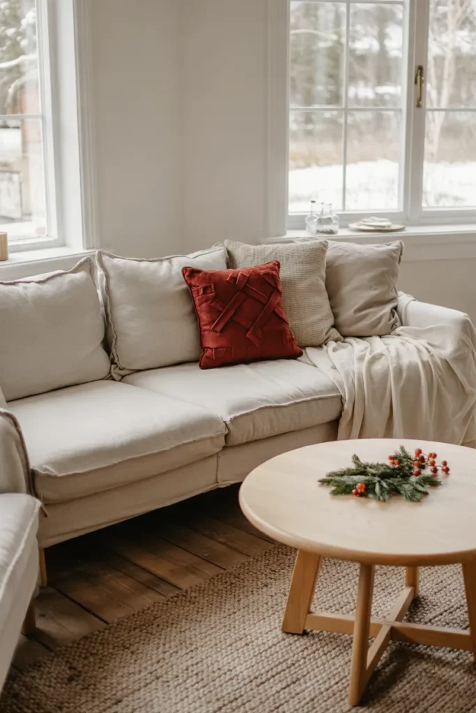 Scandinavian Red Simplicity