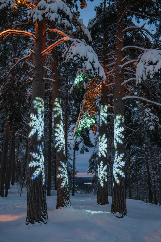 Snowflake Projection Trees