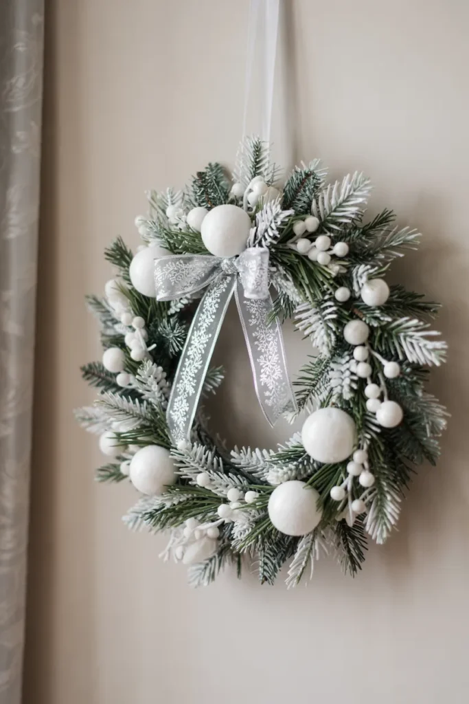 Snowy White Wreath