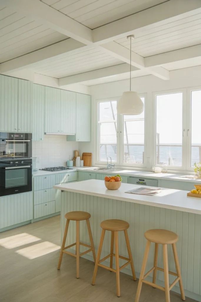 Soft Blue Coastal Calm