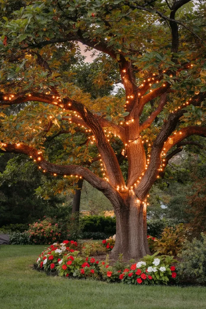  Solar-Powered String Lights
