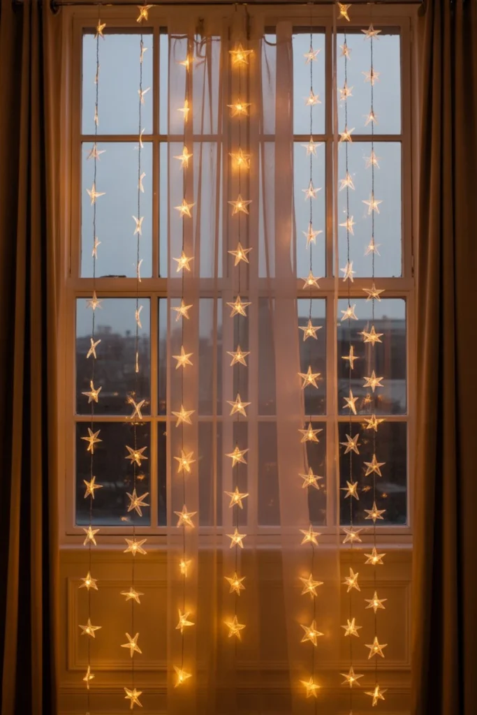 Star Curtain Lights