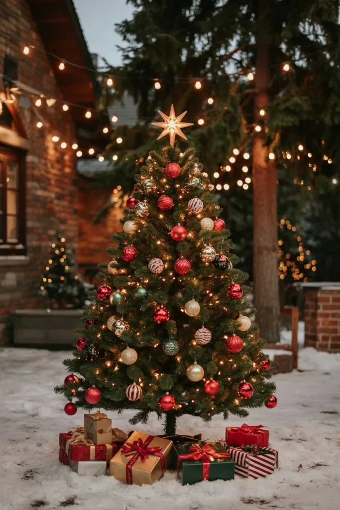 Star-Topped Light Trees