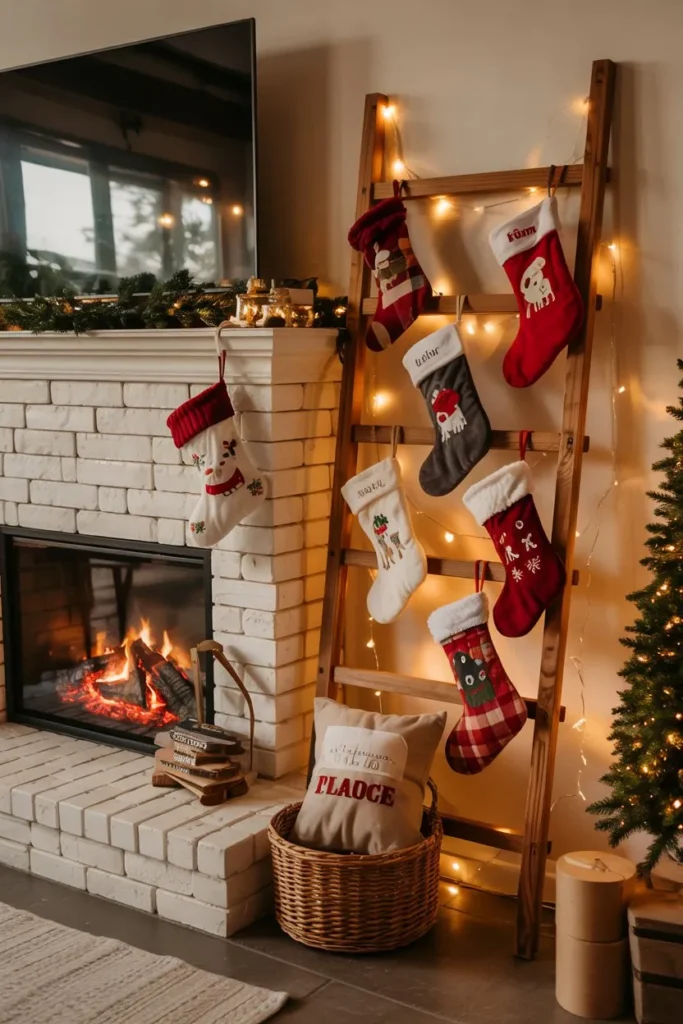 Stocking Wall Display