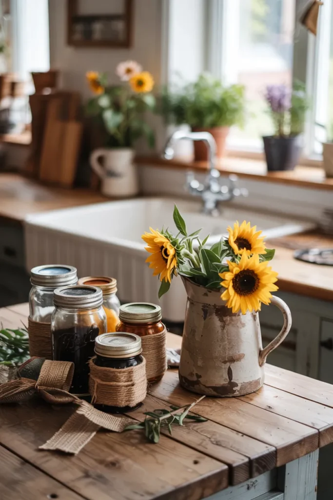 Use Burlap and Twine as Decorative Details