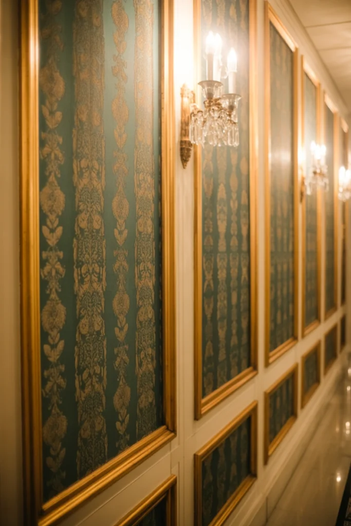 Framed Wallpaper Panels