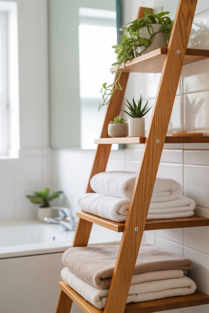 Ladder-Style Storage Cabinets