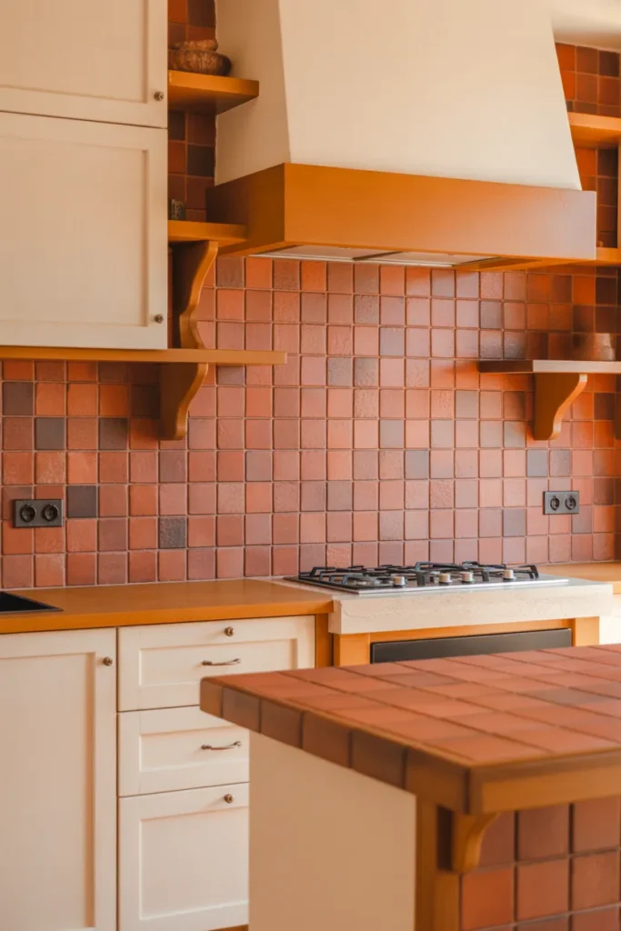 Terracotta and Cream