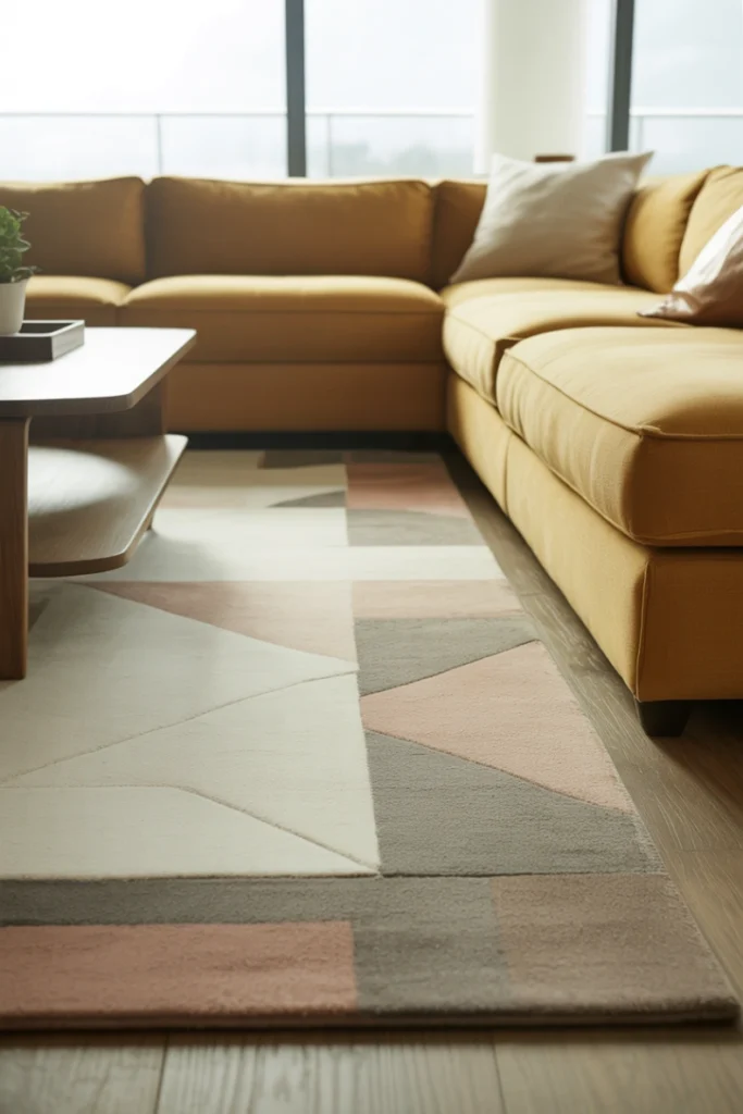 Use Area Rugs to Define Spaces