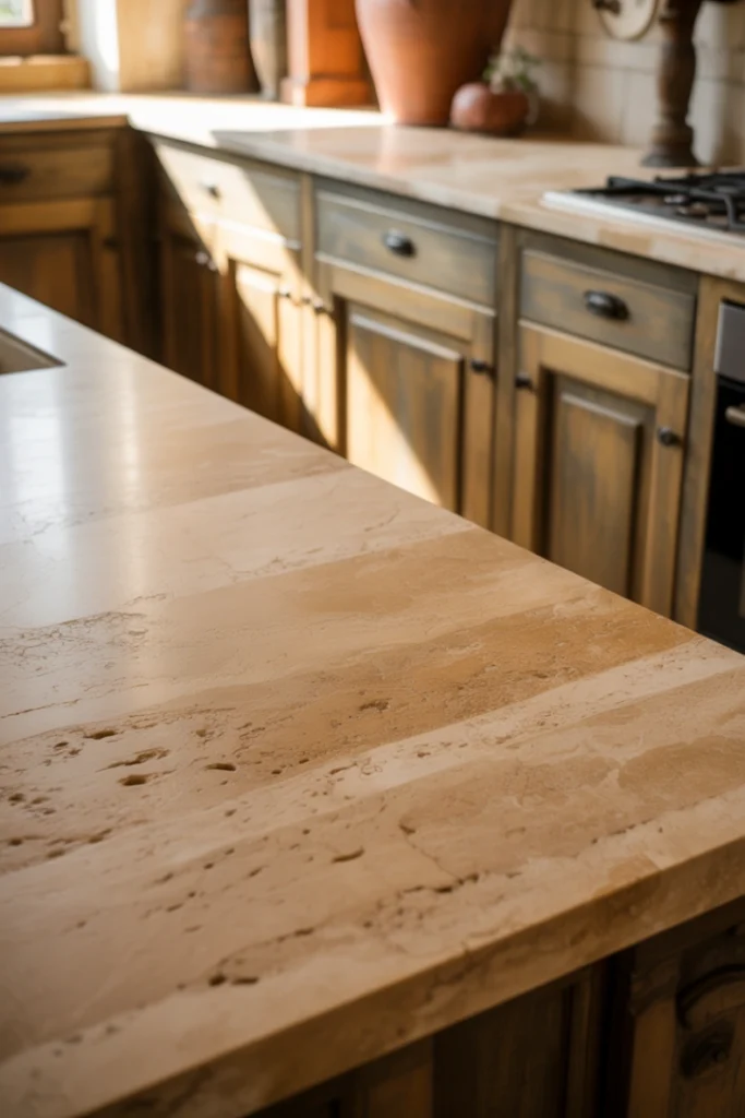 Travertine Countertops