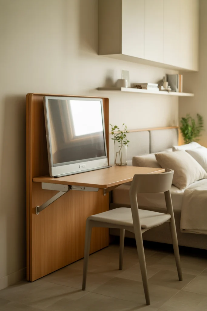 Use a Foldable Desk for Work & Study