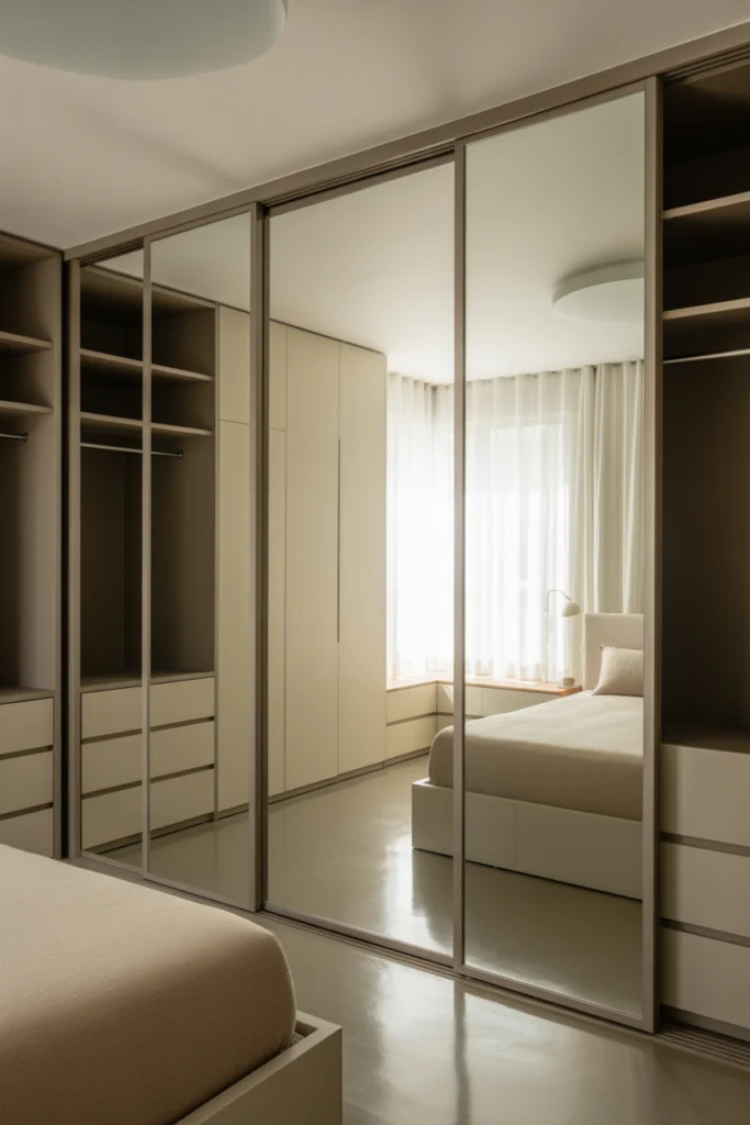 Incorporate Pocket or Sliding Doors