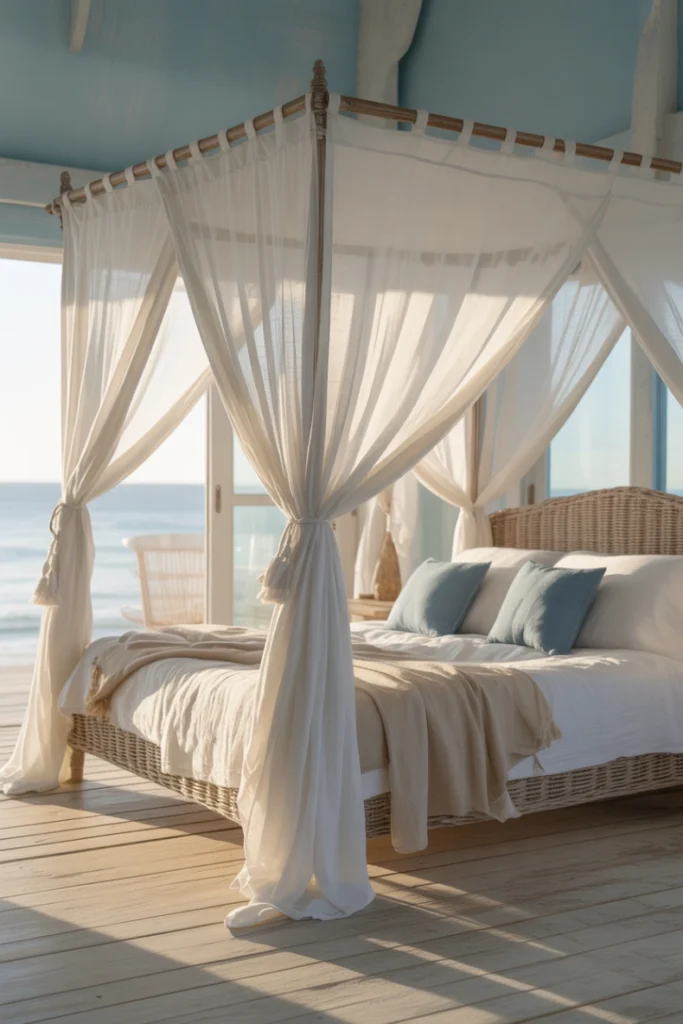 Light, Airy Canopy Bed